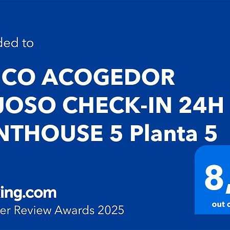 Atico Acogedor Lujoso Check-In 24H Penthouse 5 Planta 5 Lejlighed Zaragoza Eksteriør billede